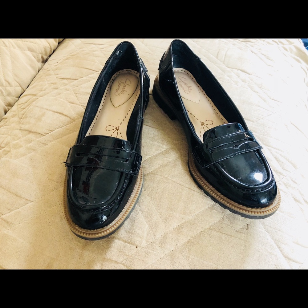 Clarks Somerest leather shoes 👠
